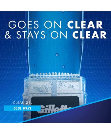 Gillette Endurance Antiperspirant / Deodorant Cool Wave Clear Gel 3.8 Ounce (Pack of 2) Packaging may Vary Cool Wave 3.8 Ounce (Pack of 2) - Buy Online on GoSupps.com