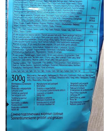 Buy 10 x 300g JINN Roasted & Salted SMART Sunflower Seeds - International Shipping Available - Buy Online on GoSupps.com