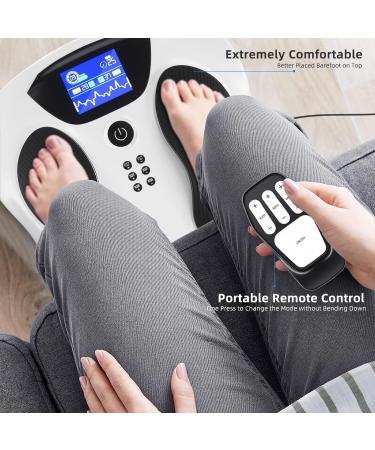 Creliver Medic Pro Circulatory Stimulator - EMS & TENS for Improved Blood Circulation Alleviates Tired Legs Neuropathy Nerve & Joint Pain - Jade White - Buy Online on GoSupps.com