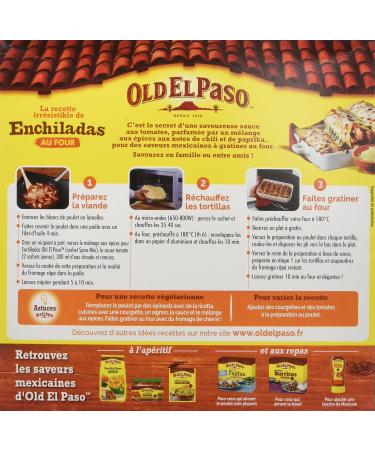 Old el paso Enchilada Kit 657 g - Pack of 5 - Buy Online on GoSupps.com