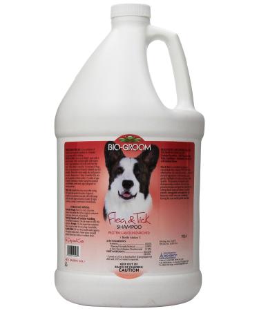 Bio-groom Flea & Tick Protein-Lanolin Enriched Dog/Cat Conditioning Shampoo, Available in 5 Sizes 1-Gallon