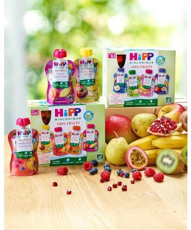 HiPP Organic Multipack gourds 4 varieties from 6 months - 32 x 90 g - Buy Online on GoSupps.com