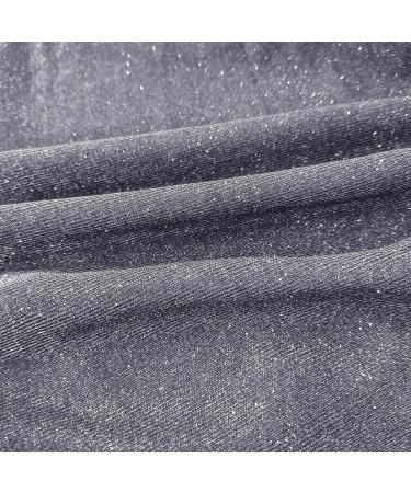 Elegant Hanxiulin Evening Dress for Women - Long Sleeve Gray Ball Gown Sexy Festive Skater Dress XL Size - Buy Online on GoSupps.com