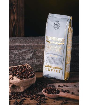 Guggenheimer Caf en Grain 1kg - Ensemble de D gustation - Cafe Supreme 500 g + Caf Arabica Gourmet 500 g - Caf Grains pour Machines Automatiques - Buy Online on GoSupps.com