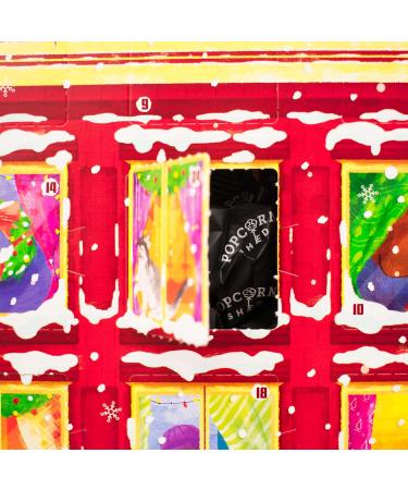 Popcorn Shed Gourmet Popcorn Christmas Advent Calendar 2023 24 Days of Popcorn - 6 Luxury Flavours All Natural and Vegetarian Foodie Gift Non-Chocolate Advent Calendar Gourmet Popcorn Advent Calendar 2023 - Buy Online on GoSupps.com