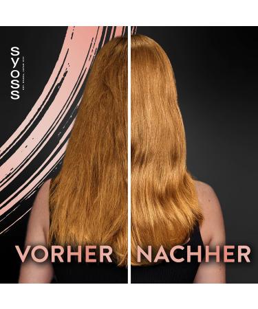 Schwarzkopf Henkel Syoss Hair Treatment Keratin Boost 500 ml 4in1 hair mask with blue lotus for weak and brittle hair the highly concentrated formula ensures up to 92 less hair breakage and reduces frizz - Buy Online on GoSupps.com