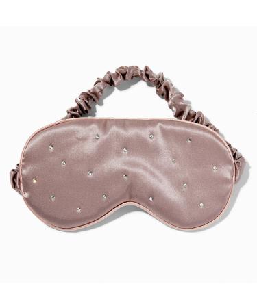 Claire's Nude Bling Satin Self-Care Sleeping Mask