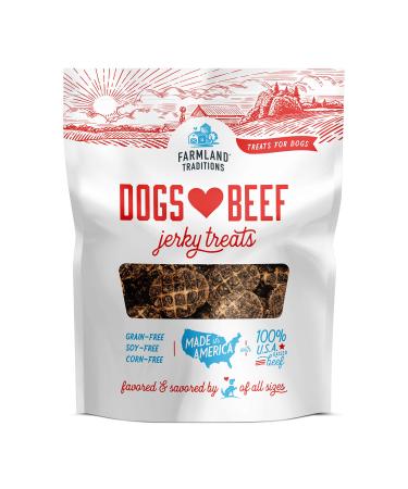 Farmland Traditions Dogs Love Beef Jerky Treats 13.5 oz (382 g)