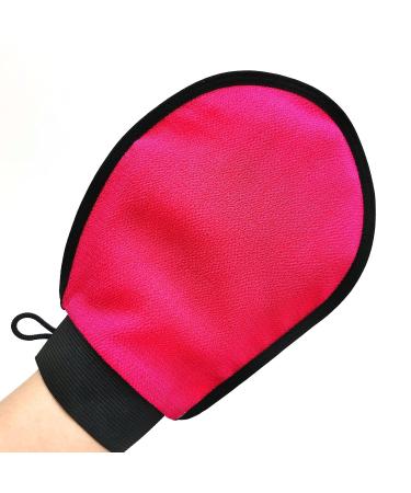 Echolly Deep Peeling Mitt - Hot Pink Body & Face Exfoliating Glove | Best Dead Skin Remover for Men & Women - Buy Online on GoSupps.com