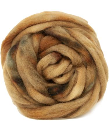 Wool Roving Hand Dyed. Super Soft BFL Combed Top Pre-Drafted for Easy Hand Spinning. Artisanal Craft Fiber ideal for Felting  Weaving  Wall Hangings and Embellishments. 1 Ounce. Old Gold 1 oz Old Gold - Buy Online on GoSupps.com