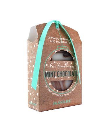 Plantlife Mint Chocolate Bar Soap - Moisturizing and Soothing Soap for Your Skin - Hand Crafted Using Plant-Based Ingredients - Made in California 4.5oz Bar