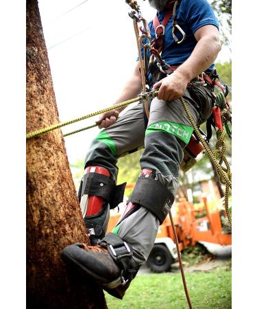 Notch Gecko Classic Aluminum Climbers (40929T) - Tree Gaffs with Straps | Buy Online - Buy Online on GoSupps.com