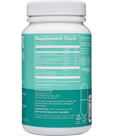 Vital Proteins Skin Hydration Boost - 60 Capsules for Radiant Skin - Buy Online on GoSupps.com
