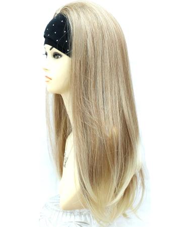 Forever Young Extra Long 3/4 Half Wig Fall Clip in Hair Extension - Color: Sandy Light Blonde Mix - Buy Online on GoSupps.com