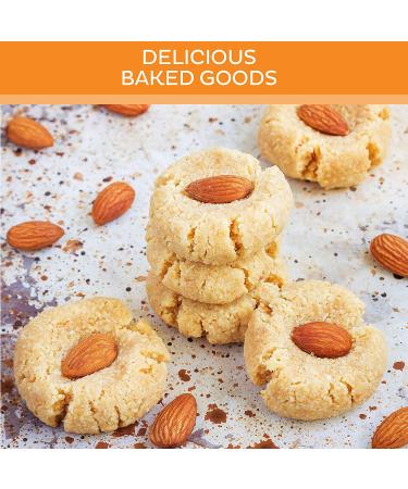 Organic Dry Roasted Unsalted Almonds - 2lb Resealable Bag | All-Natural Keto Snacks for Healthy Snacking | Vegan, Gluten-Free, Low Sodium - Buy Online on GoSupps.com