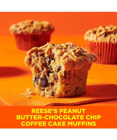 Betty Crocker REESE'S Peanut Butter Coffee Cake Mix with Brown Sugar Streusel Topping 14.2 oz - Buy Online on GoSupps.com