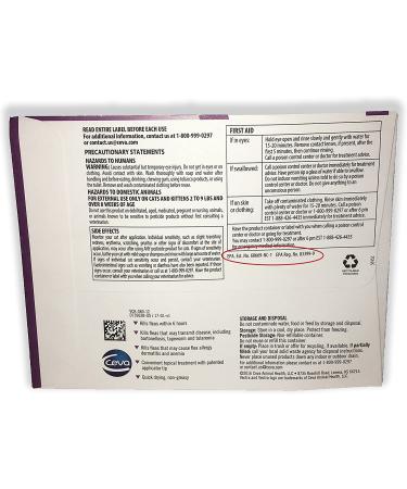 Vectra for Cats & Kittens Over 9 lbs Single Dose - EPA Registered, Green USA Version - Buy Online on GoSupps.com
