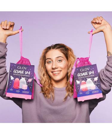 Peeling Glove & Massage Shoe Set | Bamboo Shower Sponge & Cotton Pads | Hypoallergenic for All Skin Types | Ideal Gift 2 Pieces - Buy Online on GoSupps.com