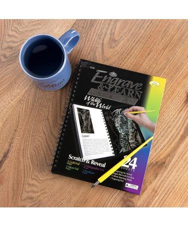 Royal & Langnickel Engraving Art Booklet - Wildlife of The World | Shop Now - Buy Online on GoSupps.com