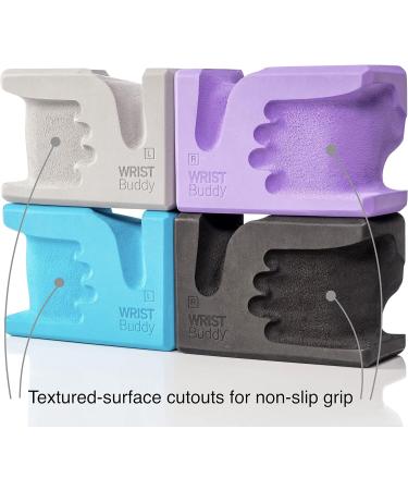 WRIST BUDDY Yoga Blocks - Prime Comfort for Wrist Pain Relief | Set of 2 EVA Foam Blocks for Balance and Fitness | Yoga Accessories for Home Workouts - Teal - Buy Online on GoSupps.com