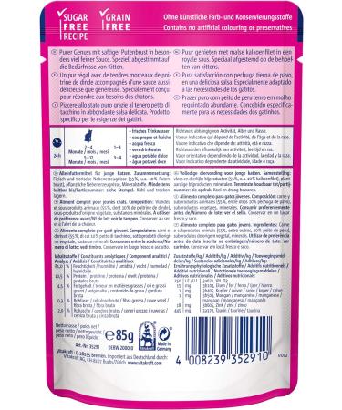 Vitakraft Po sie D lice Sauce Junior - Wet Cat Food with Turkey - 85g | Premium Nutrition for Kittens - Buy Online on GoSupps.com