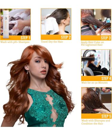 Global Keratin GK HAIR Professional Hair Color Cream Tube 3.4 Fl Oz Nourishing & Cleansing Colors for Styling High Performance Long Lasting Semi Permanent Natural Toner Dye - Buy Online on GoSupps.com