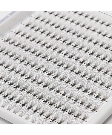 Large Tray Dedila Long Stem D Curl 10D Volume Premade Fans - Mixed Lengths 8-14mm | Premium Individual False Eyelashes Extensions - Buy Online on GoSupps.com