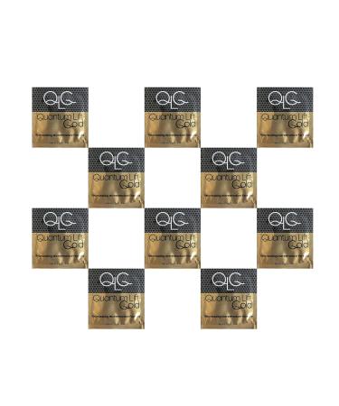 Quantum Lift Gold Healthier Younger Looking Tightens Facial Skin - 10 Pack