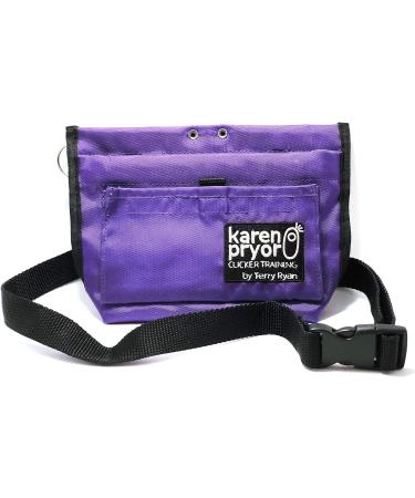 SATOHA Karen Pryor Clicker Training Purple Treat Pouch by Terry Ryan - Buy Online on GoSupps.com