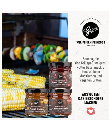 Gepp's BBQ Advent Calendar - 24 Unique Sauces Spices & Rubs for Cooking & Grilling | Ideal Gift for Men & Women - Buy Online on GoSupps.com