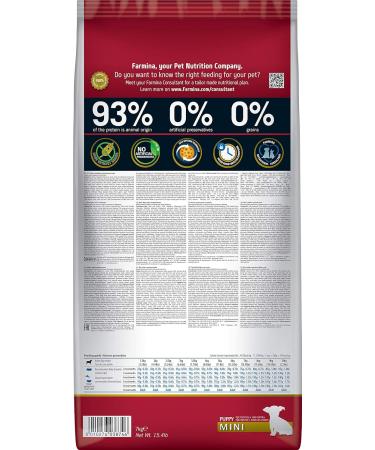 N&D Pumpkin Dog Chicken & Pomegranate Puppy Mini 7 KG - Buy Online on GoSupps.com