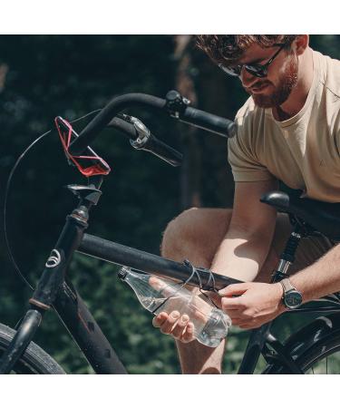Baiki Universal Bicycle Tensioning Rubber - Extra Strong Silicone Band for Cell Phone & Flashlight - Durable Luggage Tensioner & Expander - Black - Buy Online on GoSupps.com