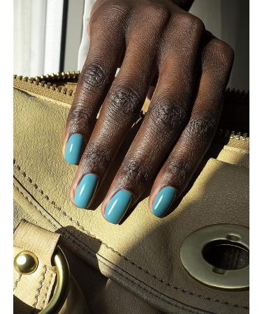 essie Cream Finish Nail Polish Transcend the Trend Muted Teal-Blue 0.46 fl. oz. [8-Free Vegan] - Buy Online on GoSupps.com