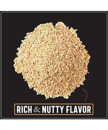 Organic White Sesame Seeds - 2lb Pack | Non-GMO, Vegan & Kosher | Ideal for Salad Dressing, Baking & Cooking - Buy Online on GoSupps.com