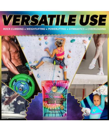 2 Pack Refillable Chalk Balls for Rock Climbing, Gymnastics, Weightlifting - 200g Workout Chalk for Hands - Buy Online on GoSupps.com