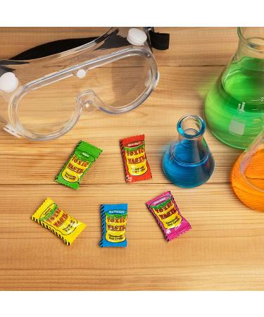 Toxic Waste 1lb Assorted Sour Candy Bag - 5 Flavors: Apple, Watermelon, Lemon, Blue Raspberry, Black Cherry - Buy Online on GoSupps.com