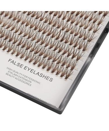 Dedila 3D Volume Brown Cluster Eyelashes 0.07mm D Curl - 12mm - Buy Online on GoSupps.com