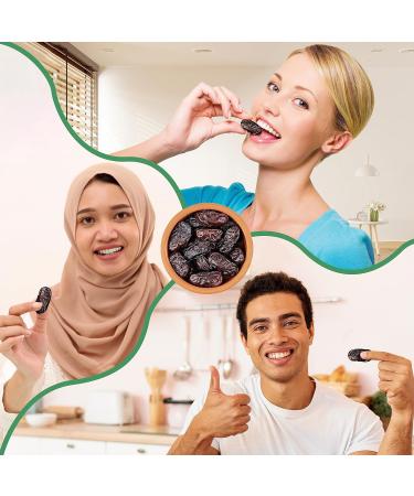  Sunnah Shop Sunnah Shop Safawi Medina Dates | Fresh Harvest | Premium Quality | Unique Taste | 100% Natural - No Additives - Dates (500g) - Buy Online on GoSupps.com