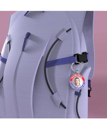 KEKHEALTH Medical Alert Tag with Custom QR Code | Epipen Inside Carry Case | Medical ID Tag for Allergies and Emergency Contacts - Buy Online on GoSupps.com