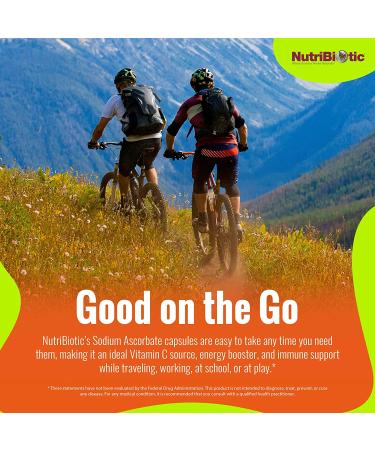 NutriBiotic Immunity Sodium Ascorbate - 100 Vegan Capsules for Enhanced Immune Support - Buy Online on GoSupps.com