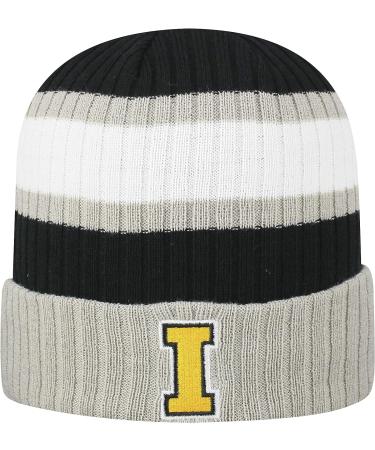 Top of the World NCAA Iowa Hawkeyes Beanie Hat - Sub Zero Cuffed Knit, One Size - Buy Online on GoSupps.com