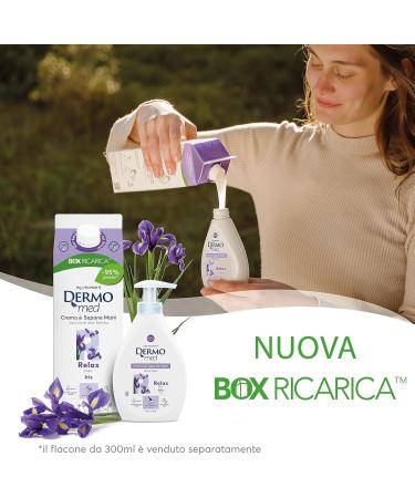  Dermomed Dermomed Eco-Recharge Liquid Hand Soap Cream Makes Your Skin Soft and Velvety with Hyaluronic Acid Repairs and Moisturizes Skin Dermatologically Tested 900ml - Buy Online on GoSupps.com