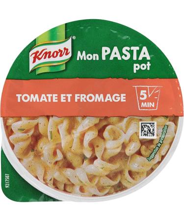 Knorr My Pasta Pot Express Meal Single Portion Pasta Tomatoes and Cheese (Pack of 4x65g) - Buy Online on GoSupps.com