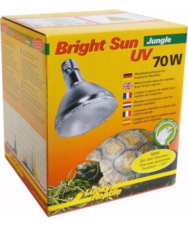 Buy Lucky Reptile 70W UV Jungle & Desert Metal Stamping Lamps - E27 Daylight Spectrum with UVA & UVB Radiation - International Shipping Available - Buy Online on GoSupps.com