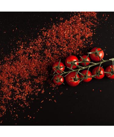 The Spice Lab Dried Tomato Powder 4 oz - Granulated Dehydrated Tomato Flakes for Cooking & Pizza Seasoning - Cooks Secret - Premium Quality - Buy Online on GoSupps.com