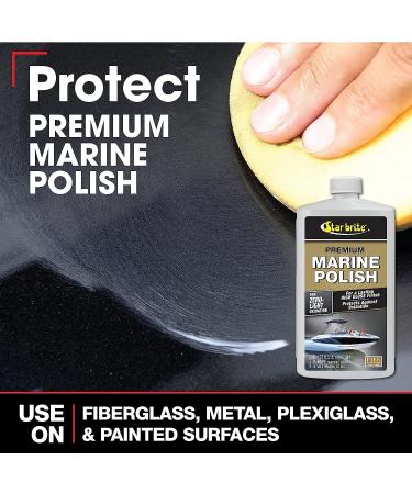 Star Brite Premium Marine Polish - 16oz - Maximum UV Protection & High Gloss Finish - Buy Online on GoSupps.com