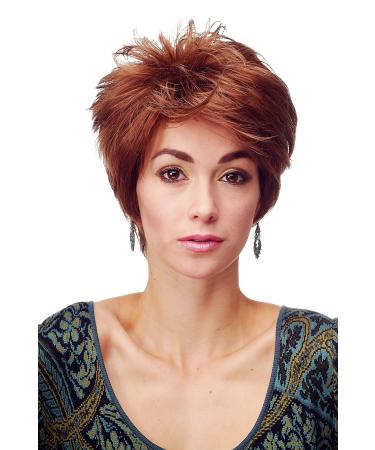WIG ME UP - 81448-30 ladies wig short short hairstyle teased copper brown rust brown reddish brown medium rust brown (30)