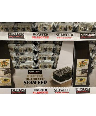 Kirkland Signature Roasted Seasoned Seaweed 10 x 17g