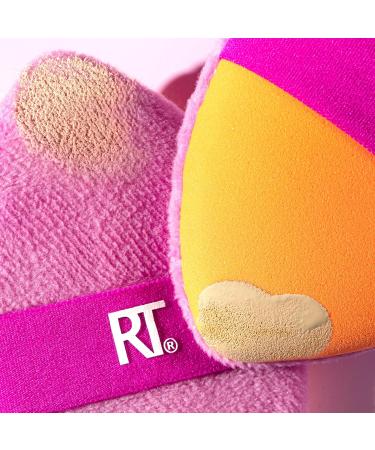 Real Techniques 4 Pack Miracle 2-In-1 Powder Puffs Dual-Sided Makeup Blending Puff Reversible Elastic Band Precision Makeup Sponge and Powder Puff For Liquid Cream and Powder Products 4/Miracle 2-In-1 Powder Puff - Buy Online on GoSupps.com