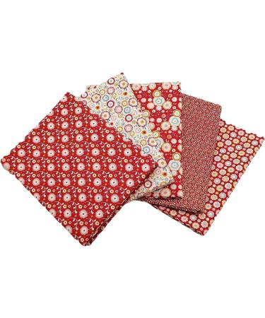 iNee Candy Bloom Fat Quarters Fabric Bundles - 18 x 22 Inches - Quilting & Sewing Precut Cotton Fabric - Buy Online on GoSupps.com